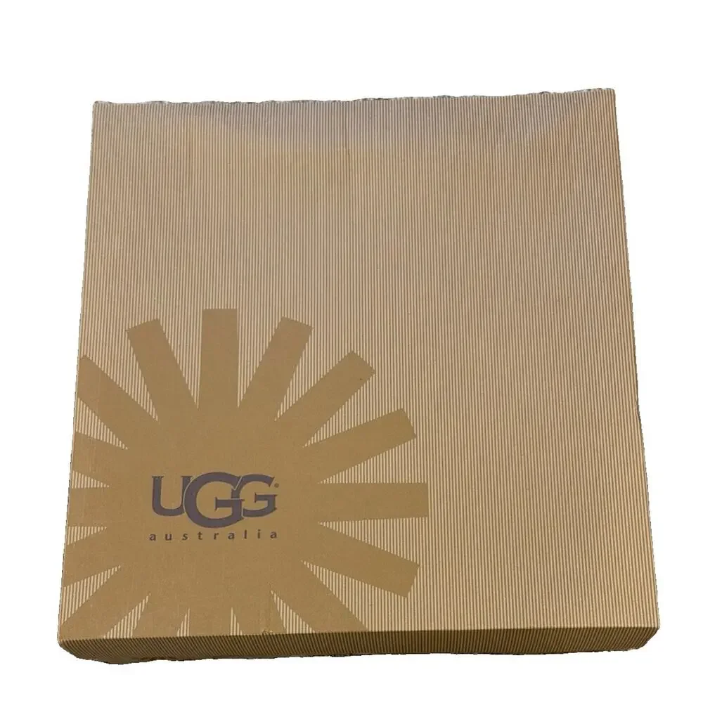UGG Auden Brownstone Thinsulate Waterproof Shearling Snow Boot Shoes Brown Men 9